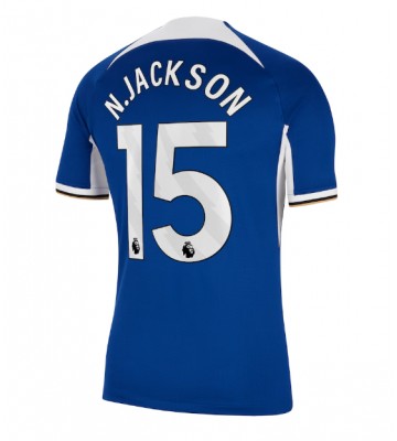 Chelsea Nicolas Jackson #15 Primera Equipación 2023-24 Manga Corta